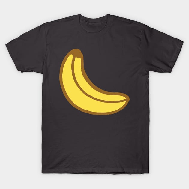 Banana Illustration T-Shirt by evannave